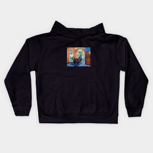 Italy Gondola Kids Hoodie